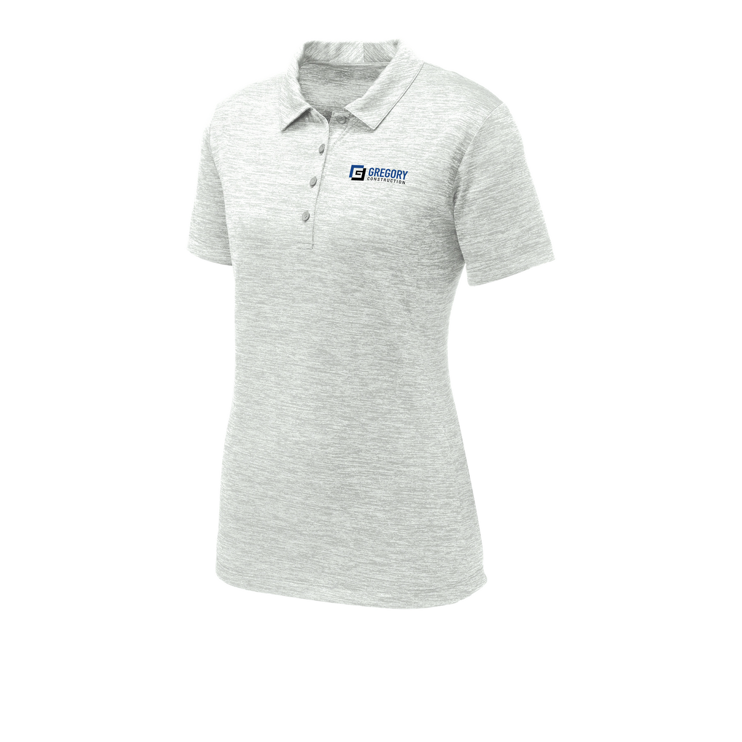 Gregory Construction - BRO Ladies Heathered Polo