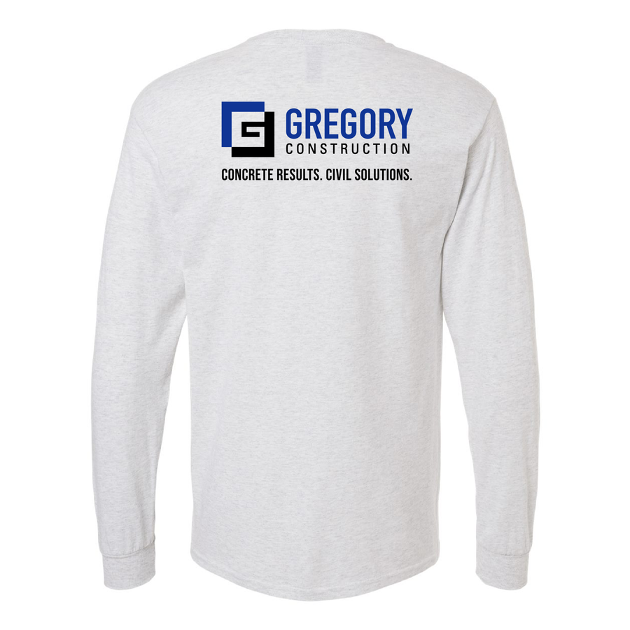 Gregory Construction - Gildan Heavy Cotton 100% Cotton LS T-shirt